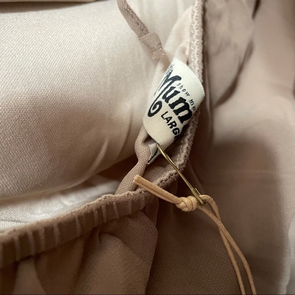 Show Me Your Mumu Dune Chiffon Heather Halter Maxi - Picture 3 of 3